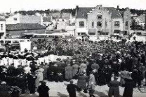 Bilde av 1. mai 1910 - Aagaards plass